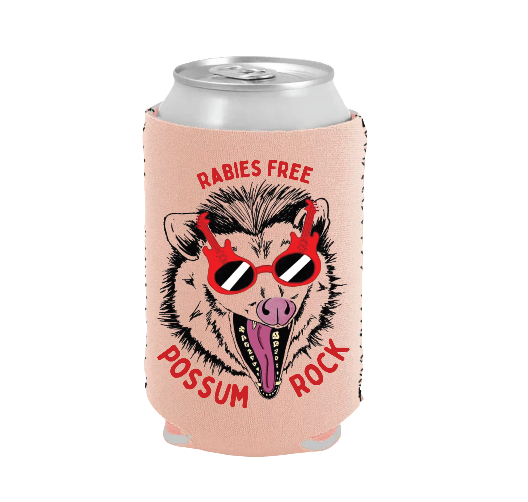 "Rabies Free" Koozie